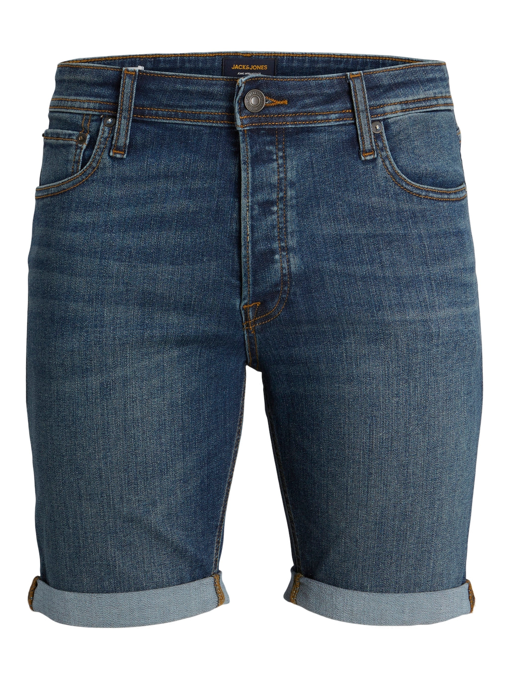 Jack & Jones Rick AM 610 Denim Shorts dark Blue - Raw Menswear