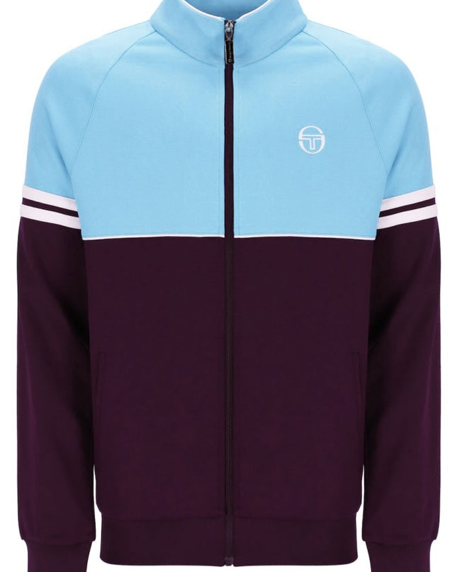 Sergio Tacchini Orion Track Top Jacket Milky Blue/Winter Bloom/Gardenia