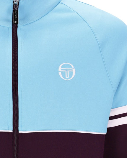 Sergio Tacchini Orion Track Top Jacket Milky Blue/Winter Bloom/Gardenia