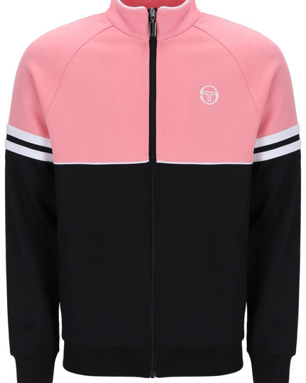 Sergio Tacchini Orion Track Top Geranium Pink/Black/White