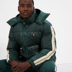 Carica l&#39;immagine nel visualizzatore di Gallery, Ellesse Appiani Padded Puffer Jacket Dark Green - Raw Menswear
