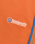 Load image into Gallery viewer, Lambretta Twin Tipped Polo Top Burnt Orange(Khaki/Vallarta Blue) - Raw Menswear
