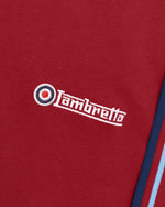 Load image into Gallery viewer, Lambretta Twin Tipped Polo Top Burgundy (Sky/Navy) - Raw Menswear
