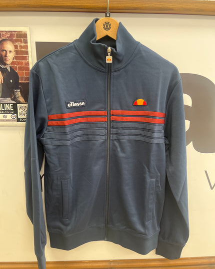Ellesse Vicenza Track Top Navy/Burgundy - 476 Raw Menswear