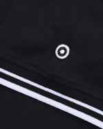 Load image into Gallery viewer, Lambretta Two Tone Tipped Polo Black/White - Raw Menswear
