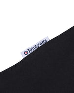 Load image into Gallery viewer, Lambretta Two Tone Tipped Polo Black/White - Raw Menswear
