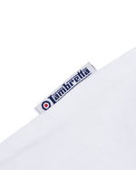 Load image into Gallery viewer, Lambretta Two Tone Tipped Polo White/Black - Raw Menswear
