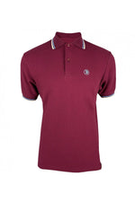 Load image into Gallery viewer, TROJAN Twin Tipped Textured Polo TC/1038 Port - Raw Menswear
