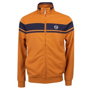 Sergio Tacchini Damarindo Track Top Pumpkin Spice/Navy - 569 Raw Menswear