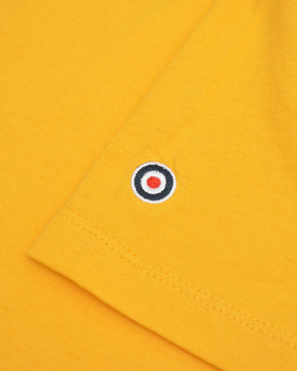 Lambretta Target Quadrant Tee Gold - Raw Menswear