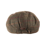 Load image into Gallery viewer, Tommy Tweed Baker Boy Cap Green Box Check - Raw Menswear

