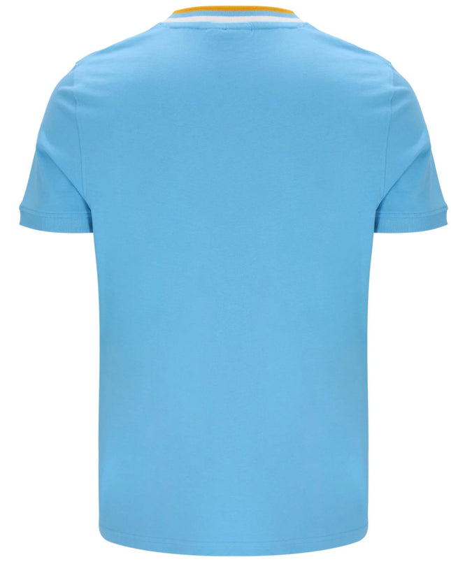 Sergio Tacchini Rainer FC Tee in Sky Blue