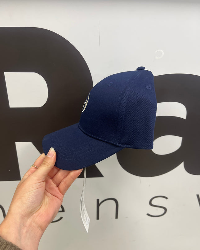 Sergio Tacchini Linus Baseball Cap Maritime Blue/White - 1145 Raw Menswear