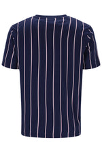 Carica l&#39;immagine nel visualizzatore di Gallery, FILA Lee Pin Striped Tee Navy - Raw Menswear
