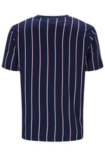 Charger l&#39;image dans la galerie, FILA Lee Pin Striped Tee Navy - Raw Menswear
