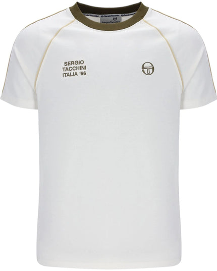 Sergio Tacchini Ghibli Davis Tee Gardenia/ Dark Olive