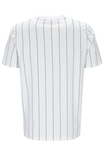 Carica l&#39;immagine nel visualizzatore di Gallery, FILA Lee Pin Striped Tee White - Raw Menswear

