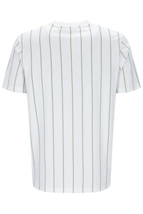 FILA Lee Pin Striped Tee White - Raw Menswear