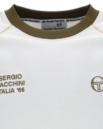 Sergio Tacchini Ghibli Davis Tee Gardenia/ Dark Olive