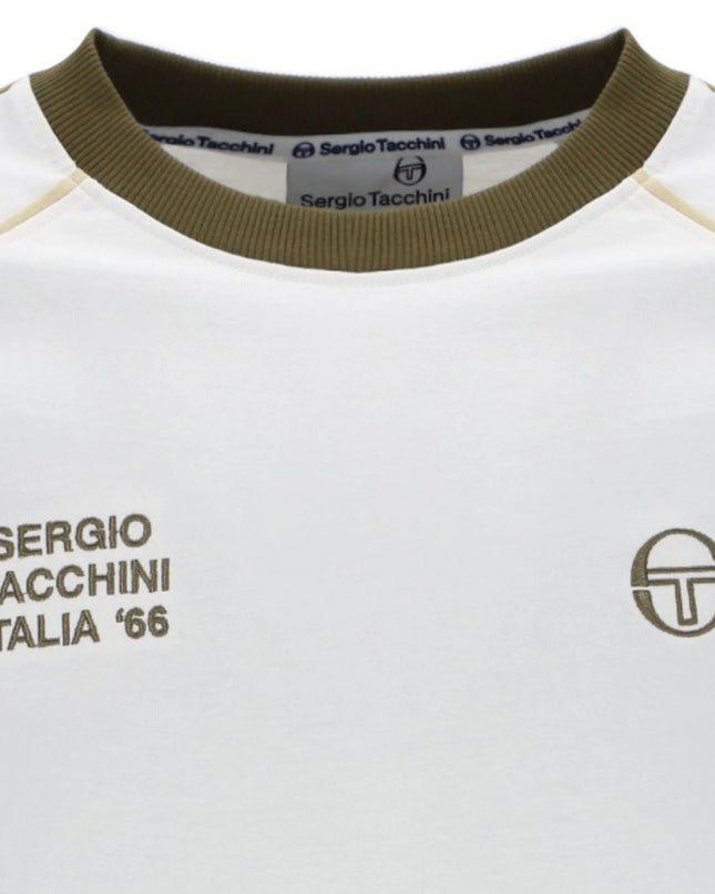 Sergio Tacchini Ghibli Davis Tee Gardenia/ Dark Olive