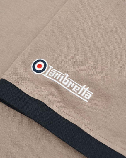 Lambretta Target Ringer Tee Cinder - Raw Menswear