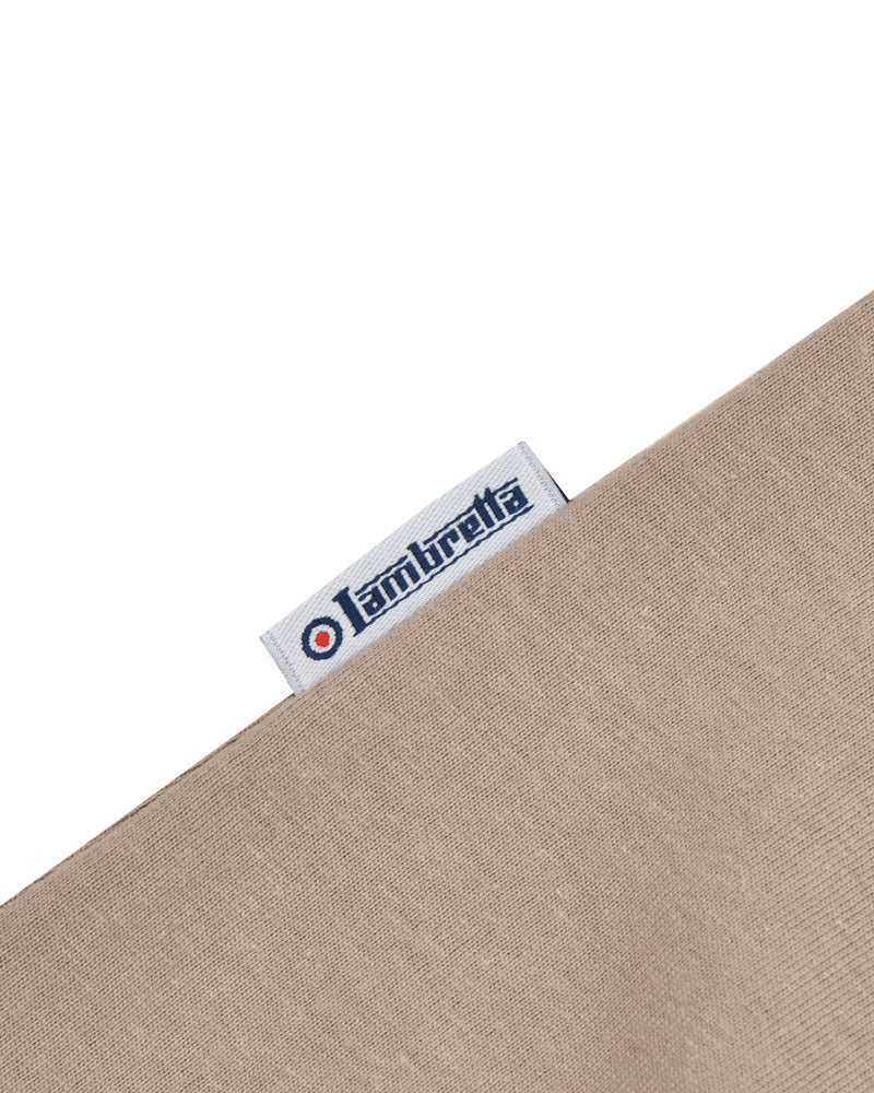 Lambretta Target Ringer Tee Cinder - Raw Menswear