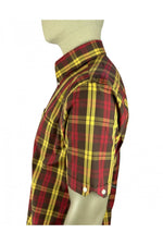 Load image into Gallery viewer, Trojan Check SS Shirt With Free Matching Pocket Square TC/1034 Chocolate - Raw Menswear
