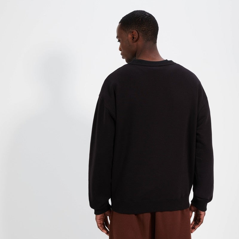 Ellesse Regno Heritage Sweatshirt Black - Raw Menswear