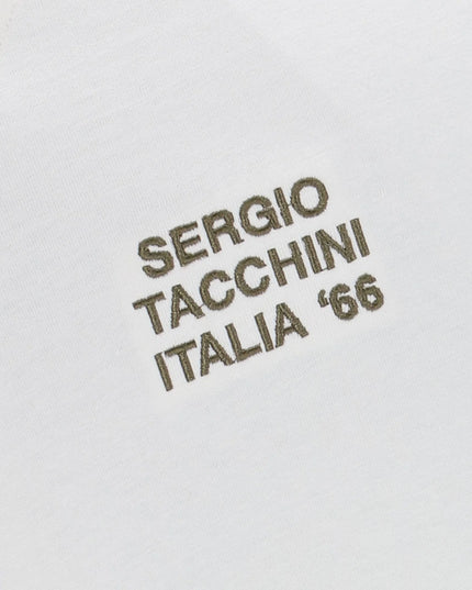 Sergio Tacchini Ghibli Davis Tee Gardenia/ Dark Olive