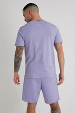 Load image into Gallery viewer, DML Aston Crew Neck Tee in AMETHYST Lilac - Raw Menswear
