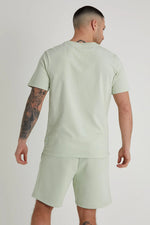 Carica l&#39;immagine nel visualizzatore di Gallery, DML Aston Crew Neck Tee in ARTICHOKE Mint Green - Raw Menswear
