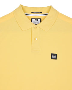 Weekend Offender Brant Polo Shirt Butter Yellow - Raw Menswear