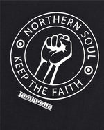 Load image into Gallery viewer, Lambretta Northern Soul Tee Black - Raw Menswear
