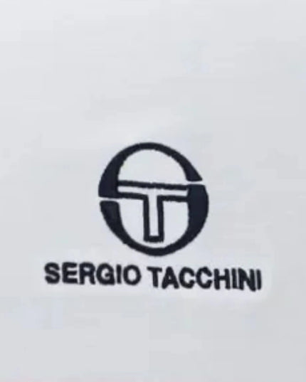 Sergio Tacchini Supermac Tee White/Maritime Blue/Red