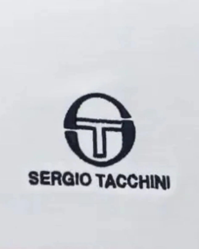 Sergio Tacchini Supermac Tee White/Maritime Blue/Red