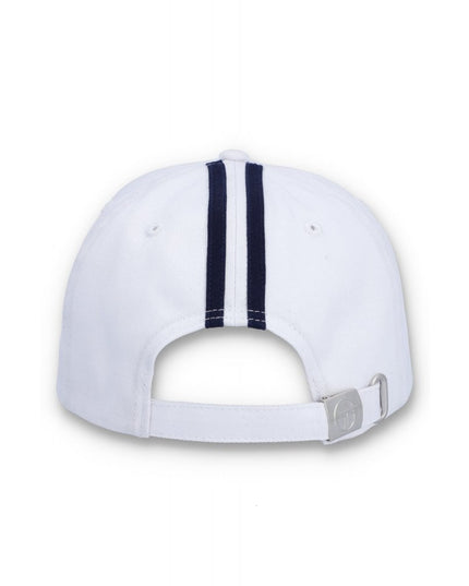 Sergio Tacchini Cortona Peaked Cap White/Maritime Blue 