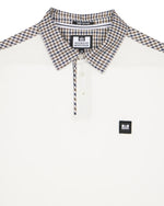 Load image into Gallery viewer, Weekend Offender Costa Polo Winter White / House Check - Raw Menswear
