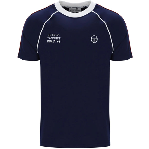 Sergio Tacchini Ghibli Davis Tee Navy/White