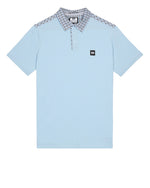 Load image into Gallery viewer, Weekend Offender Costa Polo Winter Sky  / House Check - Raw Menswear
