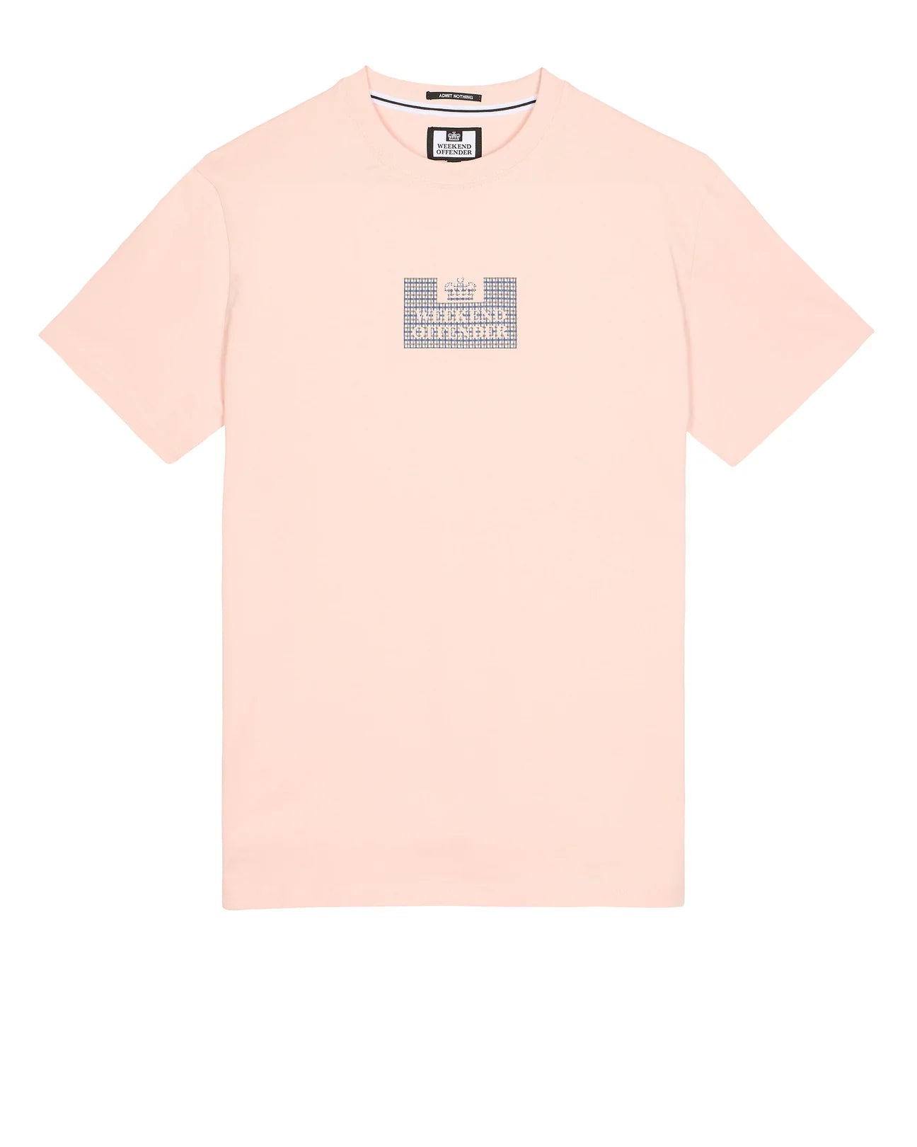 Weekend Offender Dygas Tee Peachy / House Check - Raw Menswear