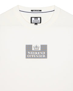 Weekend Offender Dygas Tee Winter White / House Check - Raw Menswear