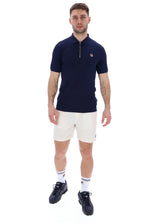 Charger l&#39;image dans la galerie, FILA Pannuci Slim Fit Polo Navy - Raw Menswear
