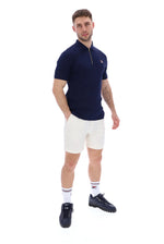 Load image into Gallery viewer, FILA Pannuci Slim Fit Polo Navy - Raw Menswear
