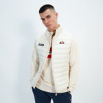 Load image into Gallery viewer, Ellesse Bardy Gilet Body Warmer Off White - Raw Menswear
