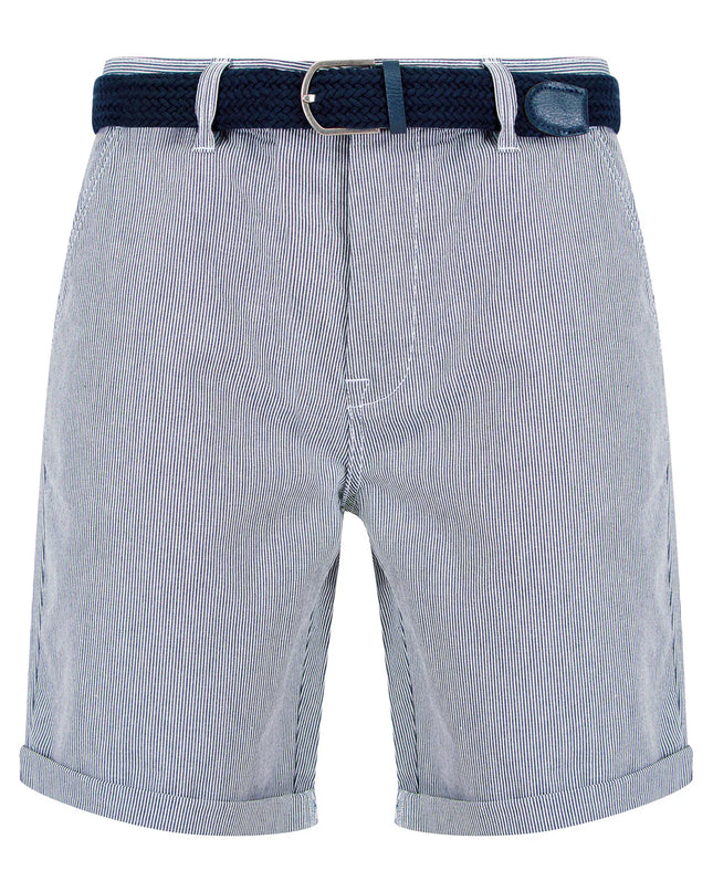 Tokyo Laundry Blue/White Striped Shorts