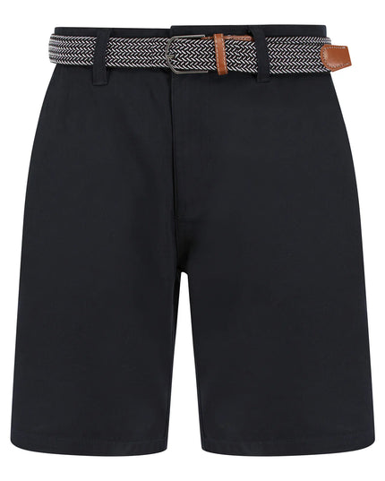 Tokyo Laundry Gustavo Cotton Chino Shorts Navy