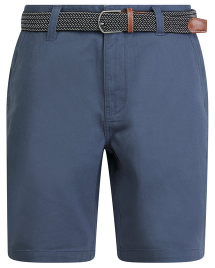 Tokyo Laundry Gustavo Cotton Chino Shorts Powder Blue