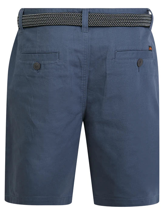 Tokyo Laundry Gustavo Cotton Chino Shorts Powder Blue