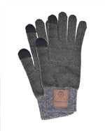 Charger l&#39;image dans la galerie, Lambretta Touch Screen Gloves Black/Charcoal - Raw Menswear 
