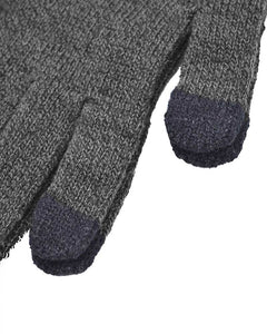 Lambretta Touch Screen Gloves Black/Charcoal - Raw Menswear